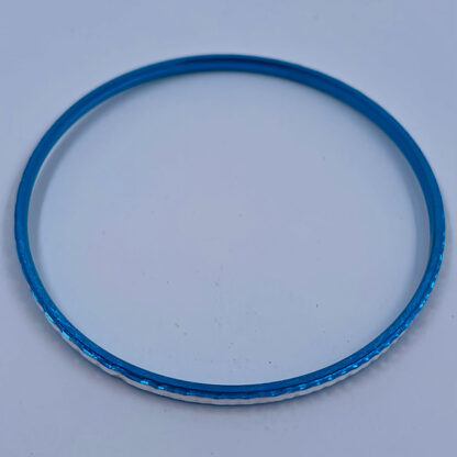 Armbånd blå med mønster ring.dk armring