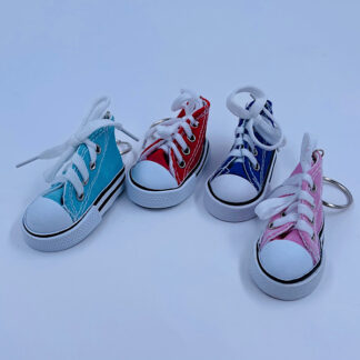 Converse sko kondisko sko med snørebånd flotte farver nøglernge sjove fidget toys front ring.dk